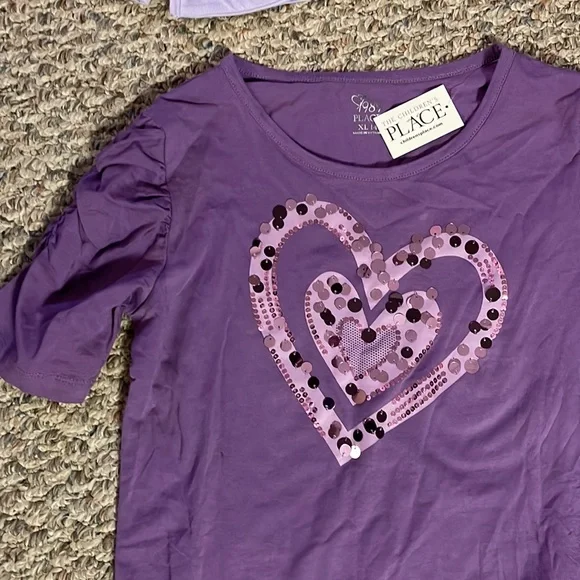 TCP CHILDRENS PLACE 4 PC LOT HOODY SKORT SHIRT CARDIGAN NWT & EUC 14 16 - Picture 6 of 6